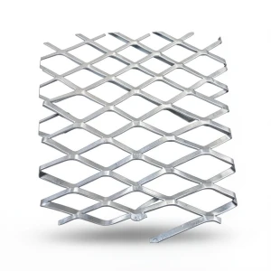 Aluminum Expanded Metal Mesh Thickness 2 mm Width 1.22 M Length 7 M