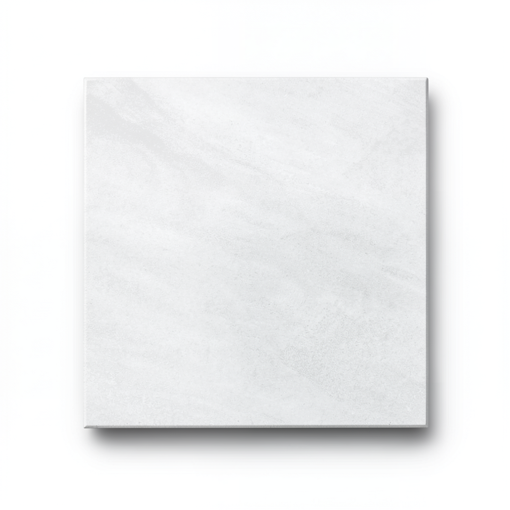 Square Porcelain Floor Tiles 60x60 cm, Light Grey, Thickness 10 mm | Riyadh Ceramics