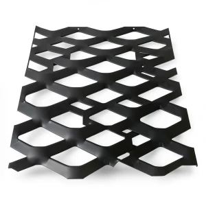 Hot Rolled Black Steel Expanded Metal Mesh Thickness 5.8 mm Width 1.22 m Length 6 m