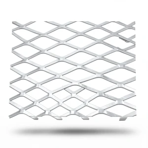 Aluminum Expanded Metal Mesh 2.3 mm Thickness 1.22 m Width 2 m Length