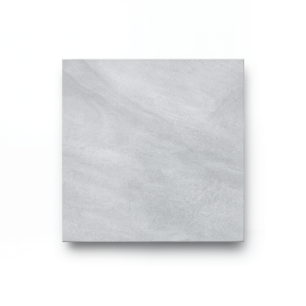 Square Porcelain Floor Tiles Silky Projects 10 mm Thickness 60x60 cm Grey | Riyadh Ceramics