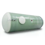 Water Tank Al-Kawthar Horizontal Fiber Glass 10000 Liter Capacity, Diameter 180 cm