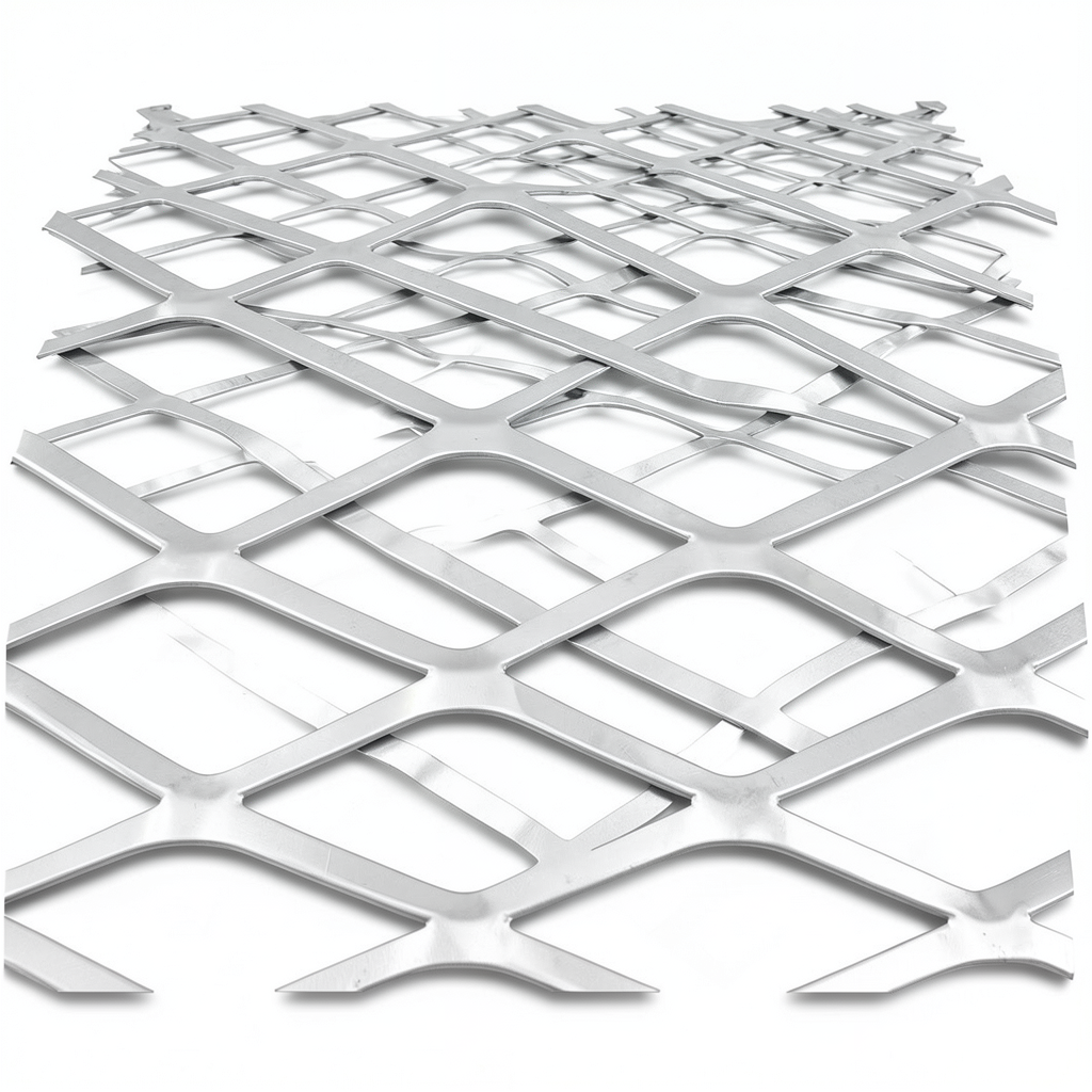 Aluminum Expanded Metal Mesh Thickness 2.3 mm Width 1.22 m Length 3 m