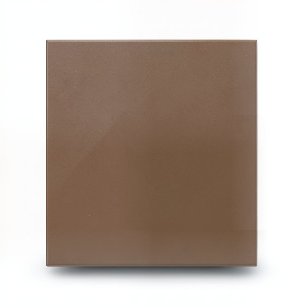 Porcelain Floor Tiles Thickness 10 mm, Size 45x45 cm, Matt Brown Color, Blavo Model