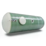 Water Tank Al-Kawthar Horizontal Fiber Glass 13000 Liter Capacity, Diameter 180 cm