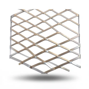 Aluminum Expanded Metal Mesh Thickness 2.3 mm Width 1.22 m Length 4 m