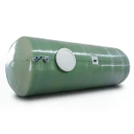 Water Tank 16000 Liter Capacity Fiber Glass Horizontal, Diameter 180 cm