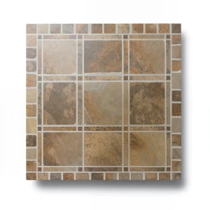 Porcelain Flooring Tiles 9 mm Thickness 40x40 cm Matt Brown, Mississpi Model