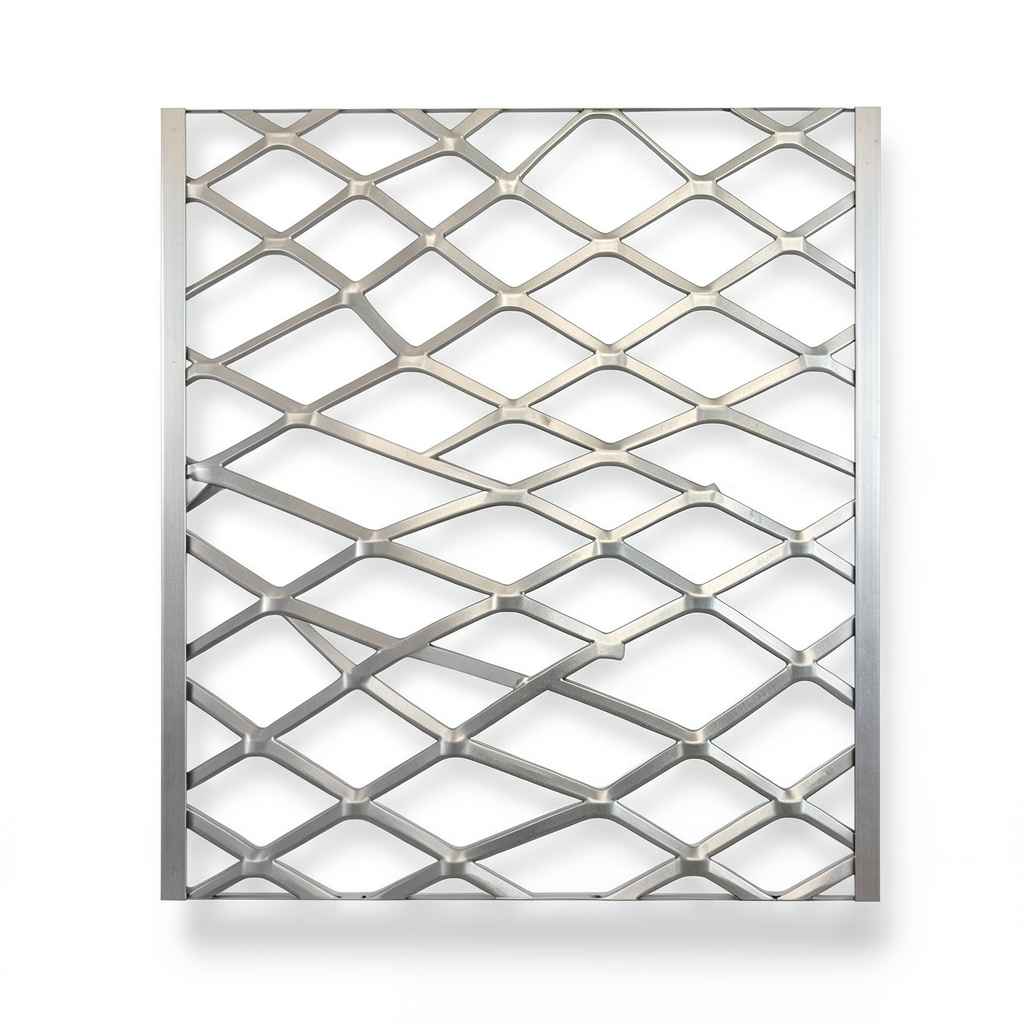 Aluminum Expanded Metal Mesh Thickness 2.3 mm Width 1.22 M Length 5 M