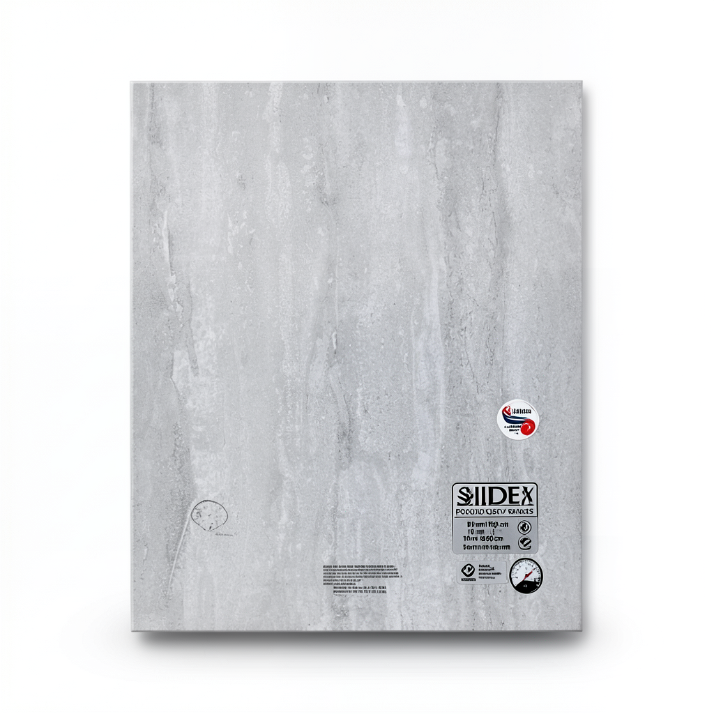 Porcelain Floor Tiles Silky Projects 10 mm Thick, Size 60x60 cm, Grey Color | Riyadh Ceramics