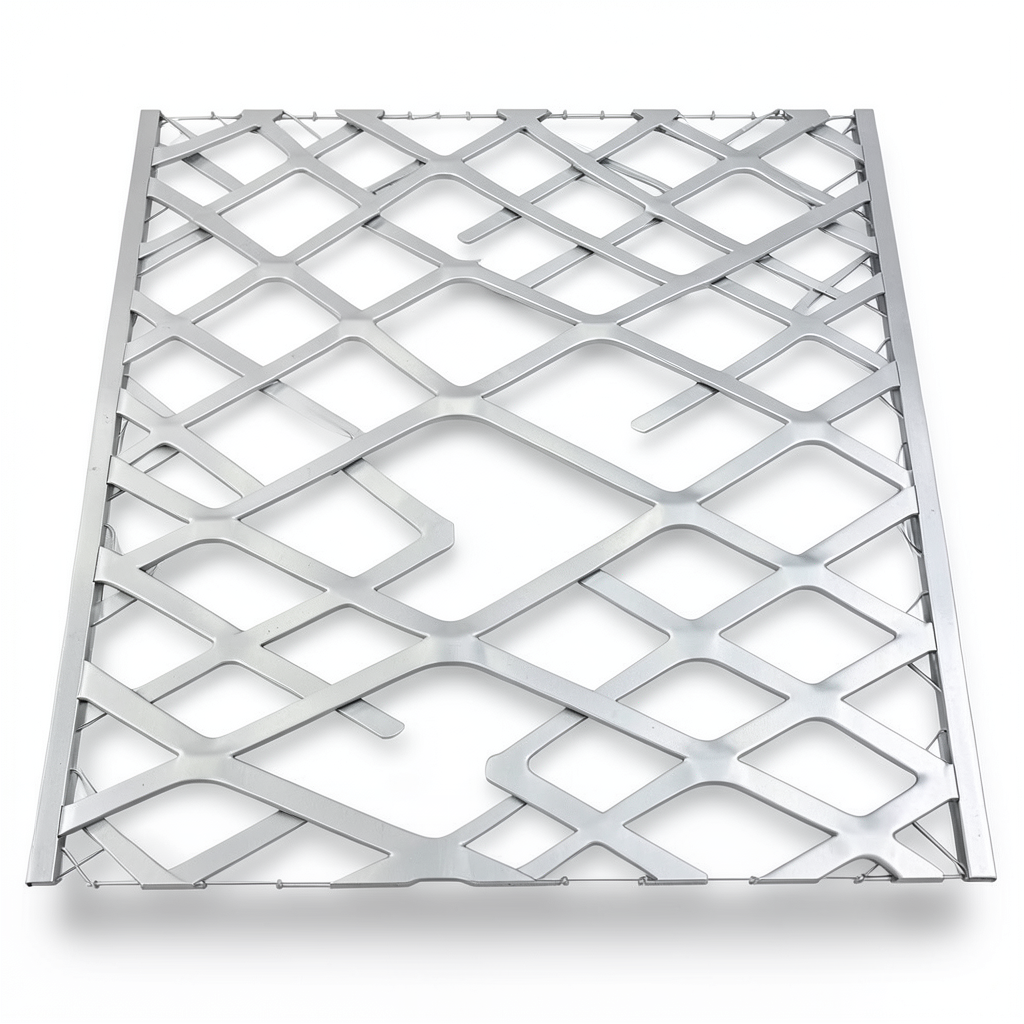 Aluminum Expanded Metal Mesh Thickness 2.3 mm Width 1.22 m Length 6 m