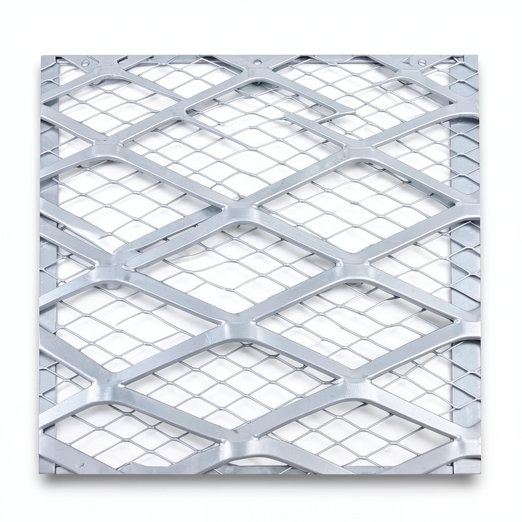 Aluminum Expanded Metal Mesh Thickness 2.7 mm Width 1.22 M Length 1 M