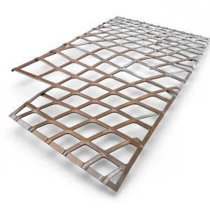 Aluminum Expanded Metal Mesh Thickness 2.7 mm Width 1.22 m Length 2 m