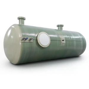 Water Tank Al-Kawthar Horizontal Fiber Glass 12000 Liter Capacity, Diameter 500 cm