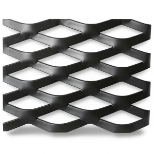 Hot Rolled Black Steel Expanded Metal Mesh Thickness 6 mm Width 1.22 m Length 1 m