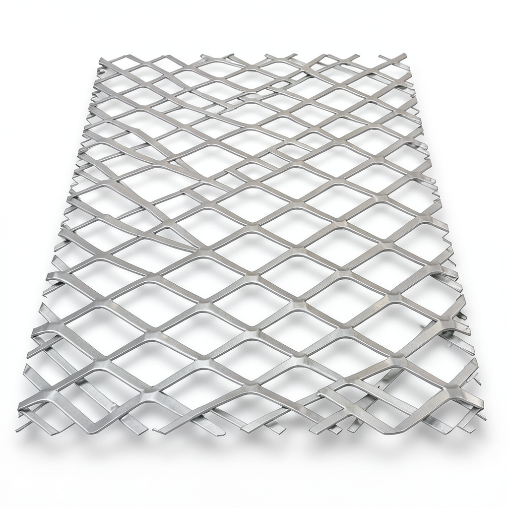 Aluminum Expanded Metal Mesh Thickness 2.7 mm Width 1.22 m Length 6 m