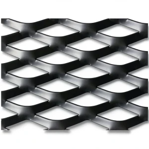 Hot Rolled Black Steel Expanded Metal Mesh Thickness 6 mm Width 1.22 m Length 4 m