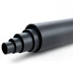 أنابيب HDPE ضغط PN 15.6 بار PE 100، قطر خارجي 400 مم SDR 9، لون أسود