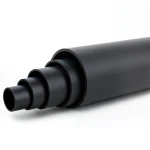 مواسير بلاستيك HDPE ضغط 15.6 بار PE 100 قطر خارجي 450 مم SDR 9 لون اسود