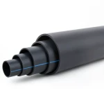 مواسير HDPE ضغط 15.6 بار PE 100 قطر خارجي 560 مم SDR 9 لون اسود