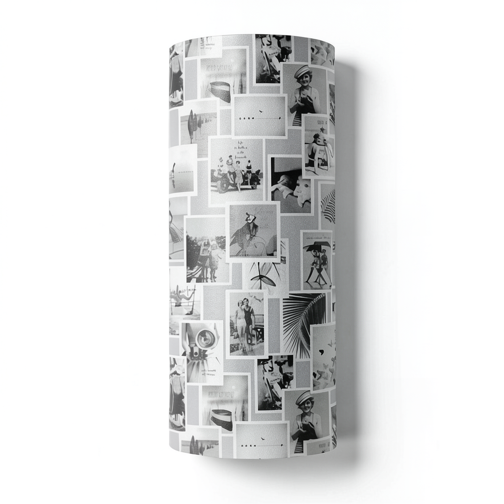 Holland Wallpaper Youthful Design 10 m x 0.53 m, Gray Color, Model 18280