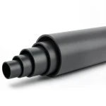 أنابيب HDPE ضغط اسمي 19.2 بار PE 100 قطر خارجي 225 مم SDR 7.4 أسود