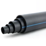 أنابيب بلاستيك HDPE ضغط 19.2 بار [PE 100] قطر خارجي 315 مم SDR 7.4 لون أسود