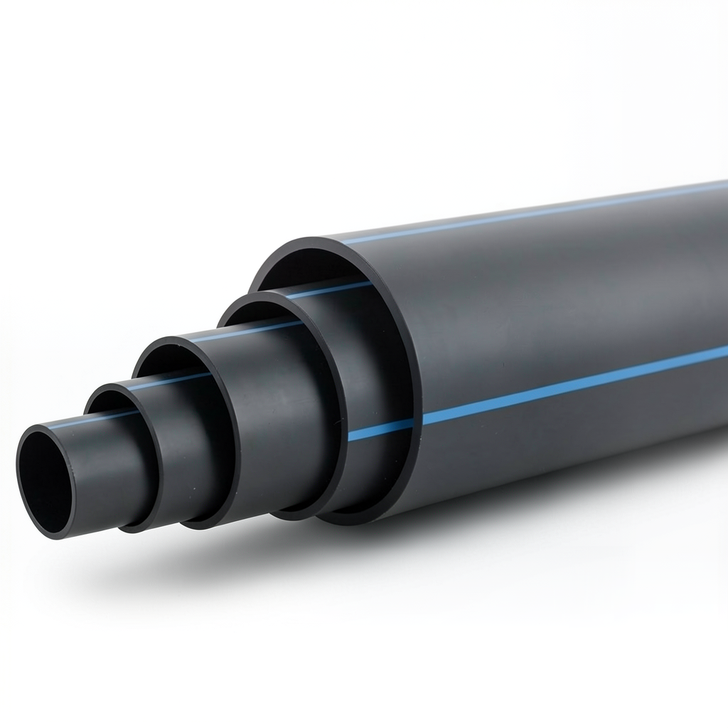 HDPE Pipe PN 19.2 Bar PE 100 Outside Diameter 315 mm SDR 7.4 Black