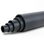 مواسير HDPE ضغط 19.2 بار PE 100 قطر خارجي 355 مم SDR 7.4 لون أسود