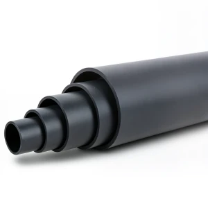 مواسير HDPE ضغط 19.2 بار PE 100 قطر خارجي 355 مم SDR 7.4 لون أسود