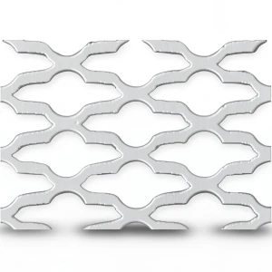Hot Rolled Expanded Mesh Mozakhraf Design Thickness 2.3 mm Size 2.44×3 m