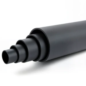 HDPE Pipe Nominal Pressure 19.2 Bar PE 100 OD 500 mm SDR 7.4 Black