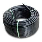 لفة أنابيب بلاستيك HDPE ضغط 16 بار PE 80 قطر خارجي 25 مم SDR 9 لون أسود