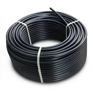 HDPE Polyethylene Plastic Coil Pipe 16 Bar Pressure PE 80 32 mm SDR 9 Black