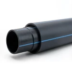 أنابيب HDPE ضغط اسمي 19.2 بار PE 100 قطر خارجي 500 مم SDR 7.4 أسود