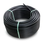 لفة أنابيب HDPE ضغط 16 بار PE 80 قطر خارجي 40 مم SDR 9 لون أسود