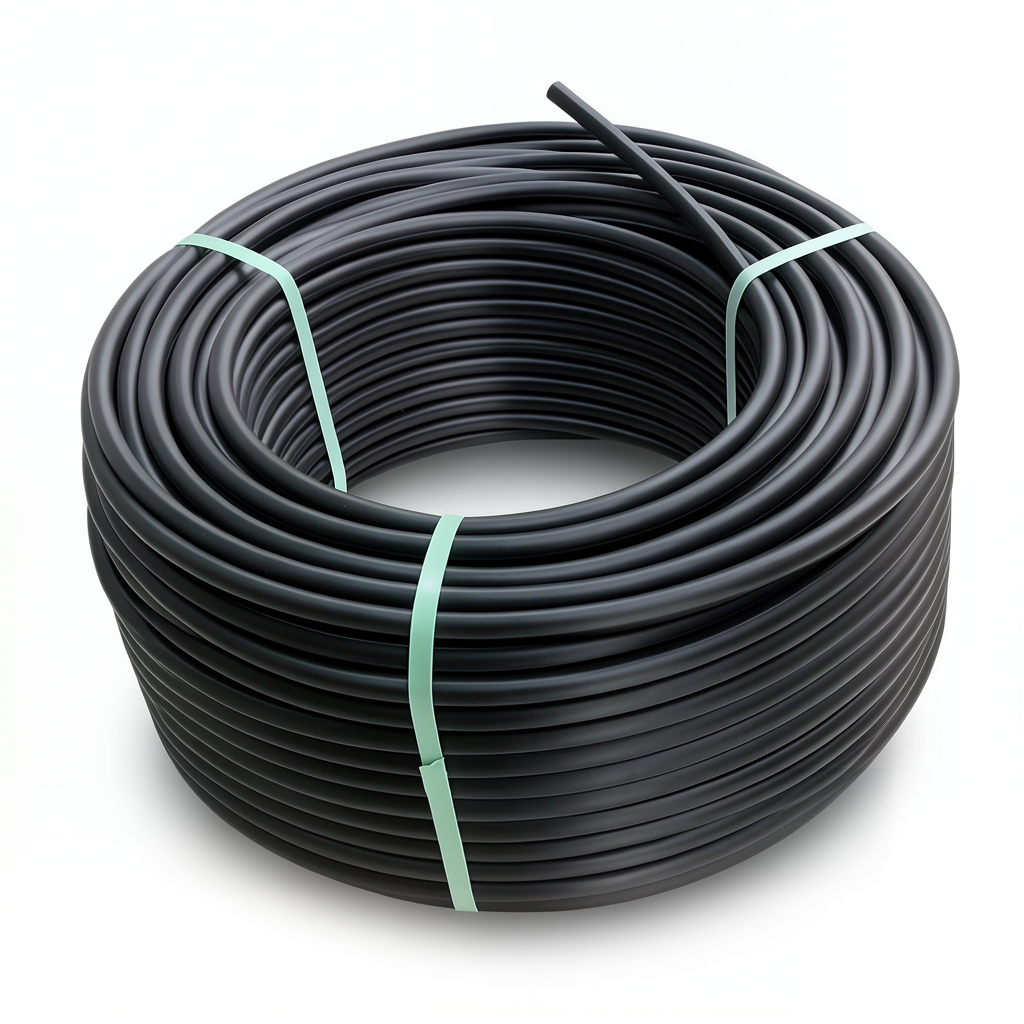 HDPE Coil Pipe Pressure 16 Bar PE 80 Size OD 40 mm SDR 9 Black