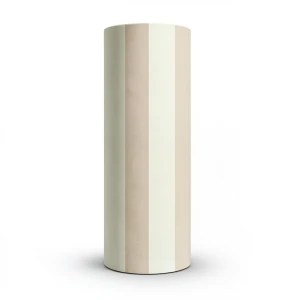 American Wallpaper Striped Design Beige Color, Size 10mx0.53m, Model TB4208