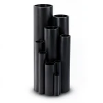 مواسير HDPE ضغط 4 psi PE 100 مقاس 315 ملم سماكة 8.6 ملم لون اسود