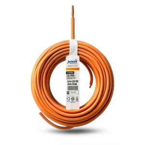 Stranded Electric Wire CU/PVC 25mm2, 450/750V, Orange | Jeddah Cables Company