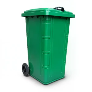 240L HDPE Wheelie Bin | Heavy-Duty Waste Container