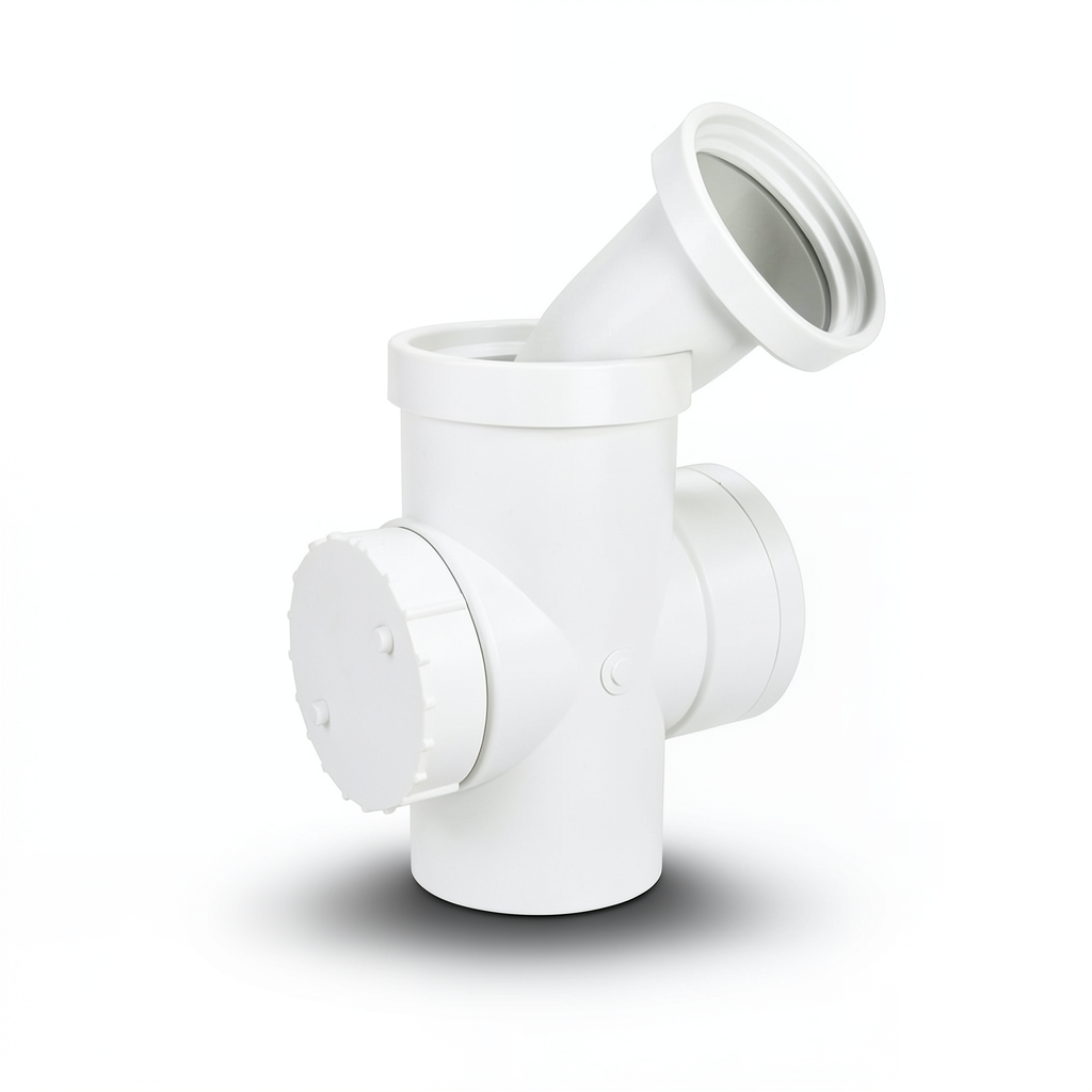 مفرع UPVC مع باب - FABCO - مقاس 40مم