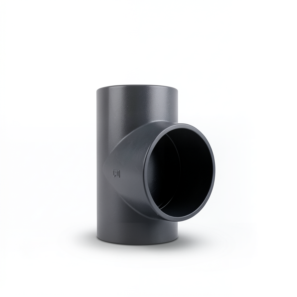 موصل T من UPVC مقاس 80 ملم - FABCO