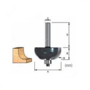 Router Bit 8 x 12.7 mm, 9.52° Angle, 0.15 kg | ARAB PROS COMPANY