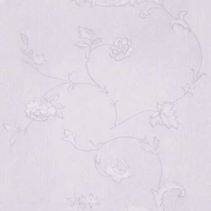Floral Design Wall Decoration Length 10 m Width 50 cm Violet Color | 