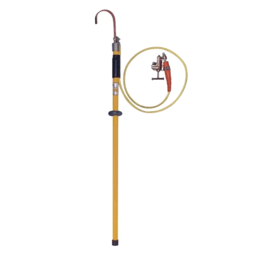 Static Discharge Stick 4 Feet Length Yellow, Fiberglass | Reda Safe