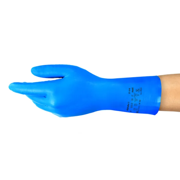 Food Handling Gloves 310 mm Length Size 9 Large, Blue Color | Reda Safe