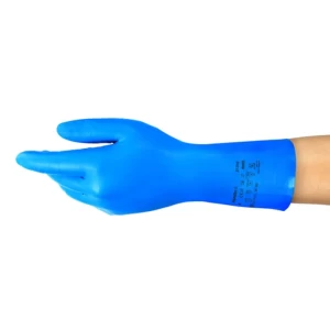 Food Handling Gloves 310 mm Length Size 9 Large, Blue Color | Reda Safe