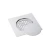 Square floor drain, size 15x15 cm, silver color