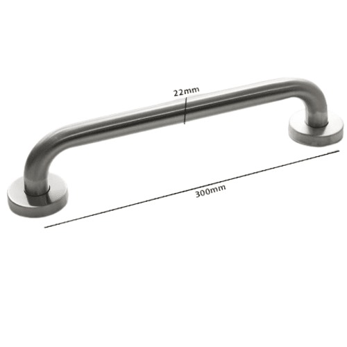 Stainless Steel Door Handle 300 mm, Diameter 22 mm | Dar Al Nijara Company